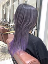 クアトログランシュ ひたちなか店(QUATRO×GranCieux)&nbsp;グラデーションバレイヤージュ【ひたちなか/ブリーチ/カラー】