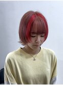 にじさんじ セラフ推しカラー赤メッシュ♪あゆむ