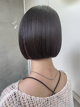 メゾンアクア 表参道(Maison ACQUA) ◎ミニボブ縮毛矯正ショートボブストレートパーマ