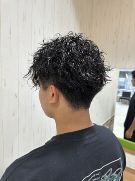 ソワン ドゥ ブレス 立花店(soin de brace) 波巻きツイストスパイラル/メンズパーマ/尼崎パーマ