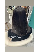 トータルビューティーサロン プリエ(prier)&nbsp;レイヤーカット/姫カットレイヤー/韓国風スタイル/韓国ヘア