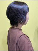 大人の艶髪ショートボブ