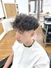 カット(シェービング付き)＋スペインカール￥13500→￥12500