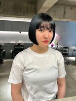 リール(rire)&nbsp;rireイメチェン前髪アンブレラカラーこなれミディウェーブパーマ