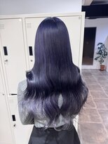 ペレ 栄店(PELE)&nbsp;デザインカラー/レイヤーカット/ウェットヘア/オリーブベージュ