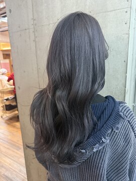 エース (ACE) 【ACE 横浜】 ラベンダーグレージュ×ブリーチカラー