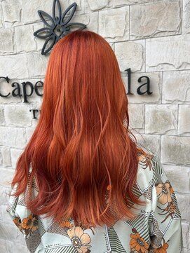 カぺリベラ テラス Capelli bella TERRACE オレンジカラー