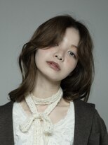 ビュートリアム 福岡(BEAUTRIUM)&nbsp;髪を柔らかく魅せるオリーブブラウンの上品カラー