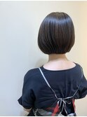 ナチュラルハイライト×ボブ