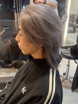 インク サカエ(inq sakae) 2ブリーチトリプルカラーホワイトアッシュ