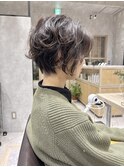 【RYOHEI】ニュアンスパーマ_レイヤー_ウルフカット_ショート