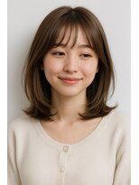 キルト(kirut)&nbsp;外ハネレイヤーボブ