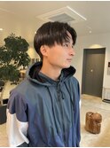 メンズマッシュショートメンズセンターパートメンズカット◎杉本