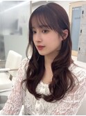 フォワード巻き 韓国ヘア