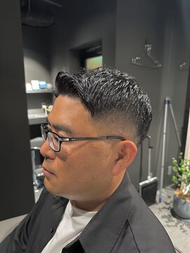 ライールザバーバー 梅田 堂島店(Lair the barber) 七三フェード