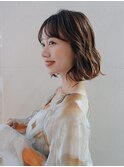 コテ巻きふんわりボブ◎やわらかボブ