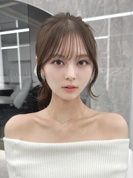 マウル 栄(MAEUL) 前髪　顔まわりカット　イメチェン 美髪