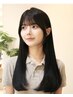 【自然なストレート】カット+髪質改善縮毛矯正(全体)→¥20,000