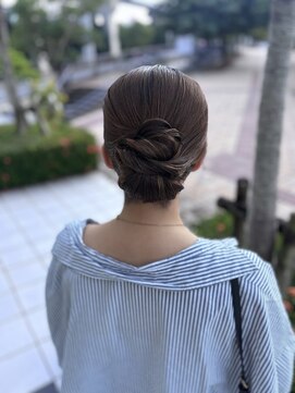 ヘアセット専門サロン by OKINAWA WATABE WEDDING 那覇店 アップスタイル