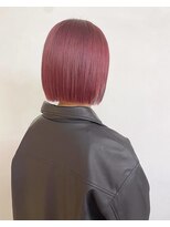 ディーセンス(D-SENCE by beetle)&nbsp;レッド×パツっとボブ