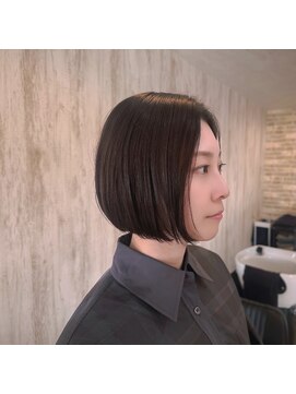 コットンウェーブ(COTTONWAVE) 前下がりミニボブ