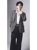 MEN’S HAIR/波巻きツイストスパイラル/リバースセンターパート