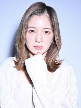 レム 山形1号店(REM) 透明感グレージュ×ナチュラルミディ