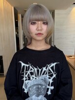 フェイス 大船(FACE)&nbsp;ショートウルフ/ホワイトグレー【大船駅】太良坊航