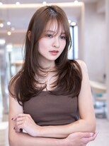 ハバナ 新宿(HAVANA)&nbsp;髪質改善×大人ガーリーダークアッシュ前髪顔周りレイヤーカット