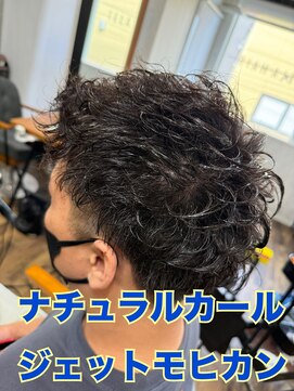 テーラヘアー 南行徳店(TELA HAIR) ナチュラルカール×ジェットモヒカン