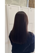 カノエ 下関熊野店(canoe)&nbsp;ブラウン/レイヤー/髪質改善縮毛矯正/髪質改善/韓国風/韓国ヘア
