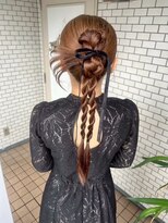 フェリーチェ 六本木店(Felice)&nbsp;カチモリヘア　タイトヘア　ベロア　参列ヘア
