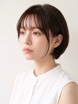 リビュー(re view) 耳掛けボブ/丸みボブ/ショートボブ/小顔ボブ/シースルーバング