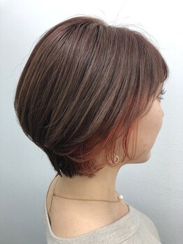Maison ushiwakamaru 沼津駅北口店【メゾンウシワカマル ヌマズエキキタグチテン】の写真/似合わせショート＆ボブで大人可愛く！シルエット美人を作る美フォルムを体験