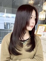 ジィルム 高崎西口店(XELM)&nbsp;韓国レイヤーカット/ブリーチ/グレージュ/ハッシュカット/群馬県