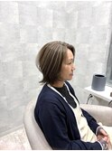 白髪ぼかし/脱白髪染め/脱白髪染めハイライト/透明感