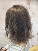 ヘアーサロン リアン 鴻巣店(hair salon Rien) 赤みのないクリアカラー　新色フォギーベージュ×ブルー