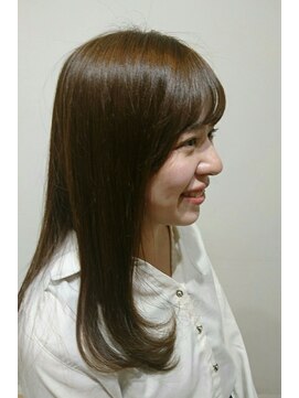 美容室 スタジアム(Stadium) ナチュラルベージュセミロング