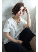 Belle BIANCA 大人女子のエアリーショートボブ by.竹内