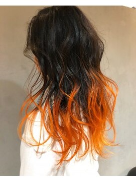 ジーナ(XENA) コントラストオレンジ