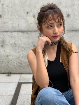 オースティン 錦糸町(AUSTIN) AUSTIN イルミナカラーが際立つ編み込み着付けヘアセット