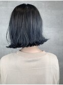 ネイビーブルーグラデーション