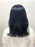 《CIEL由井》レイヤーカット×コバルトブルー
