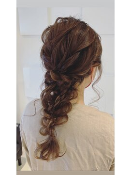 ミルクティー(Milk TEA) 結婚式お呼ばれ☆編み下ろし