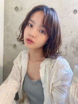 ルービック 梅田茶屋町(Rubik) リラクシーボブ/無造作カール