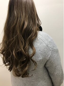 フロート 小阪店(float) シルキーベージュ_マロンベージュ Aラインボブ かきあげ