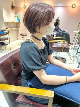 ラミエ バイ メルト 吉祥寺(lamie by melt) *滝田*大人かわいいショートボブ20代30代40代似合わせカット