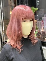 テトヘアー(teto hair) フェイスレイヤー　ピンク