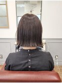 切りっぱなしボブ☆