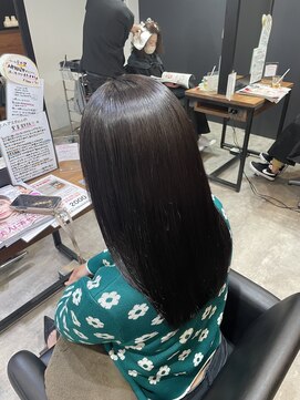 アールヘアー(ar hair) 【市川諒】天使の輪復活!髪質改善ストレート